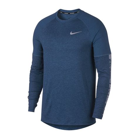 nike langen mouwen shirt donker blauw|Dames Shirts met lange mouwen .